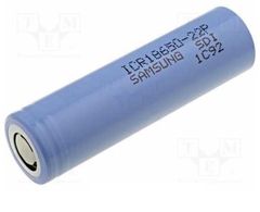 Аккумулятор Li-Ion 18650 Samsung ICR18650-22P, 2200mAh, 10A, 4.2/3.62/2.75V, Blue, 2 шт в упаковке, цена за 1 шт